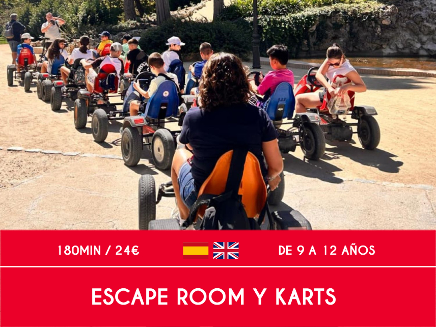 Actividad escape room y karts