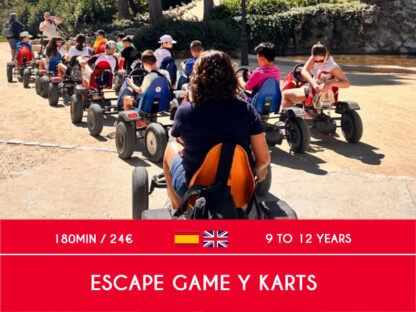 Actividad escape room y karts