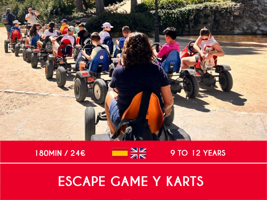 Actividad escape room y karts