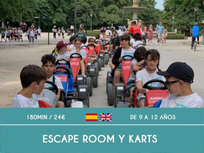 Actividad escape room y karts