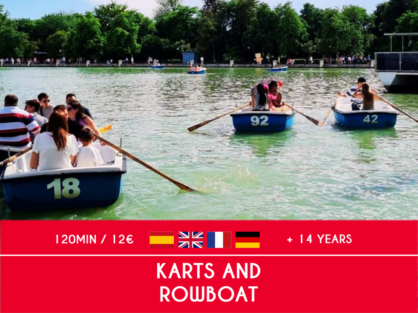Actividad karts and rowboat