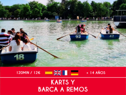 Actividad karts y barca a remos