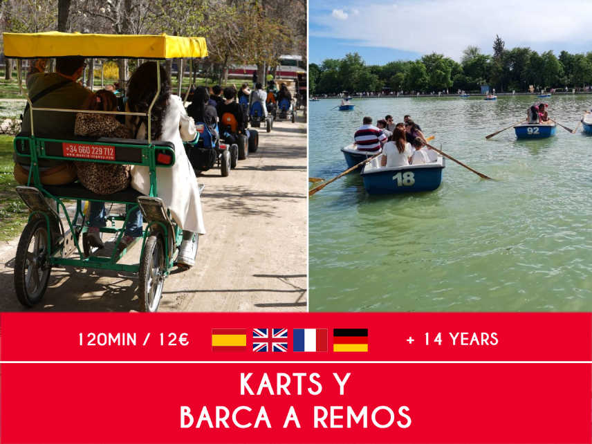 Actividad karts y barca a remos