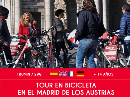 Actividad tour en bicicleta en el madrid de los austrias