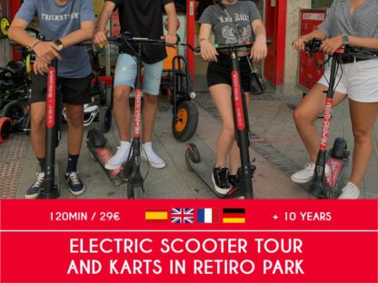 Actividad tour en patinete electrico en el parque