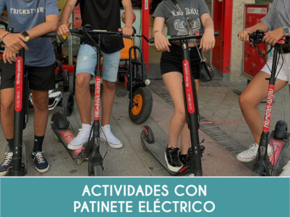 Actividades con patinete electrico