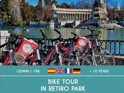 Activity bike tour in retiro park