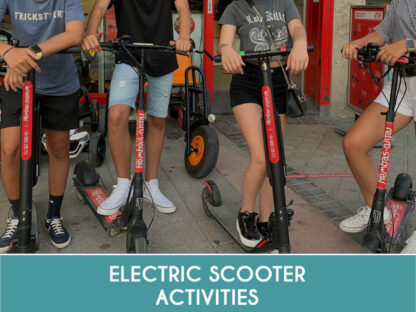 Electric scooter activities