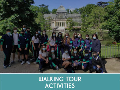 Walking tour activities